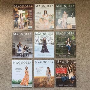 Bundle of 9 Magnolia Journals - Original included!